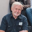 Günter Thiele, stellvertretender Vorsitzender von Lausitzer Perspektiven_(c) Tine Jurtz Das Foto zeigt Günter Thiele, stellvertretender Vorsitzender von Lausitzer Perspektiven, bei der Gründungsveranstaltung der Bürgerregion Lausitz in Hoyerswerda (September 2020). Fotografiert von Tine Jurtz.